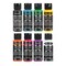 Americana Multi-Surface Satin Rainbow Mandala Paint Set, 8pc Bright Colors for Rocks, Glass & Crafts